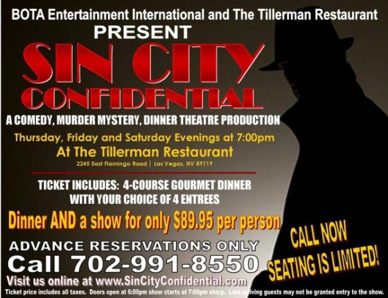 Sin City Confidential Flyer